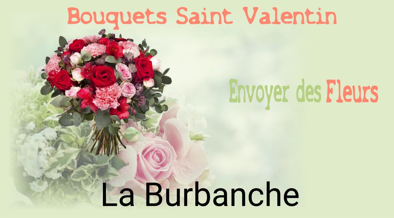 Roses de Saint-Valentin livrées à La Burbanche